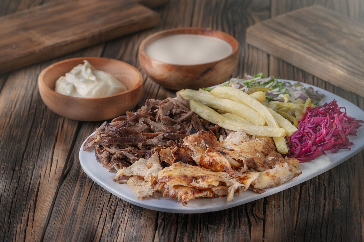 صحن مشكل  - صغير