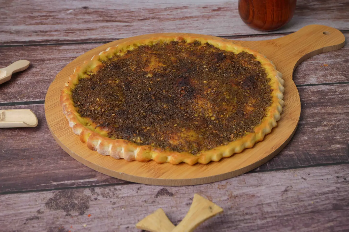 بيتزا زعتر - صغير