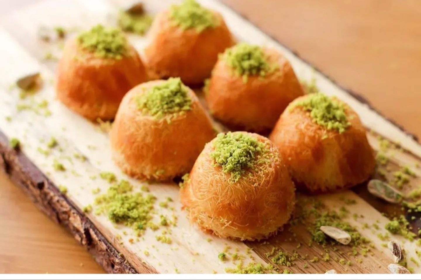 كب كنافة جبن وقشطة - ٦قطعة