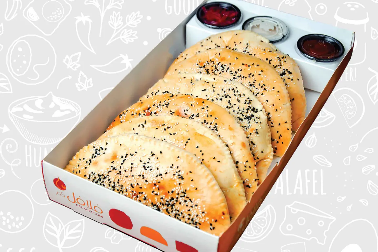 بوكس 6 فطائر - بوكس ستة فطائر دجاج