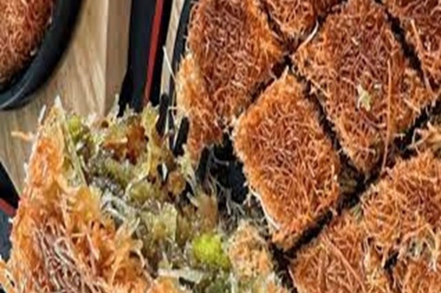 كنافة فستق - كنافة كتكوتة-تكفي شخص واحد