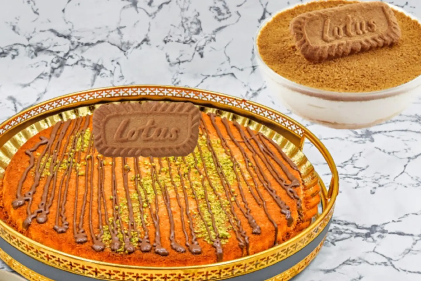 كنافة باللوتس - صغير