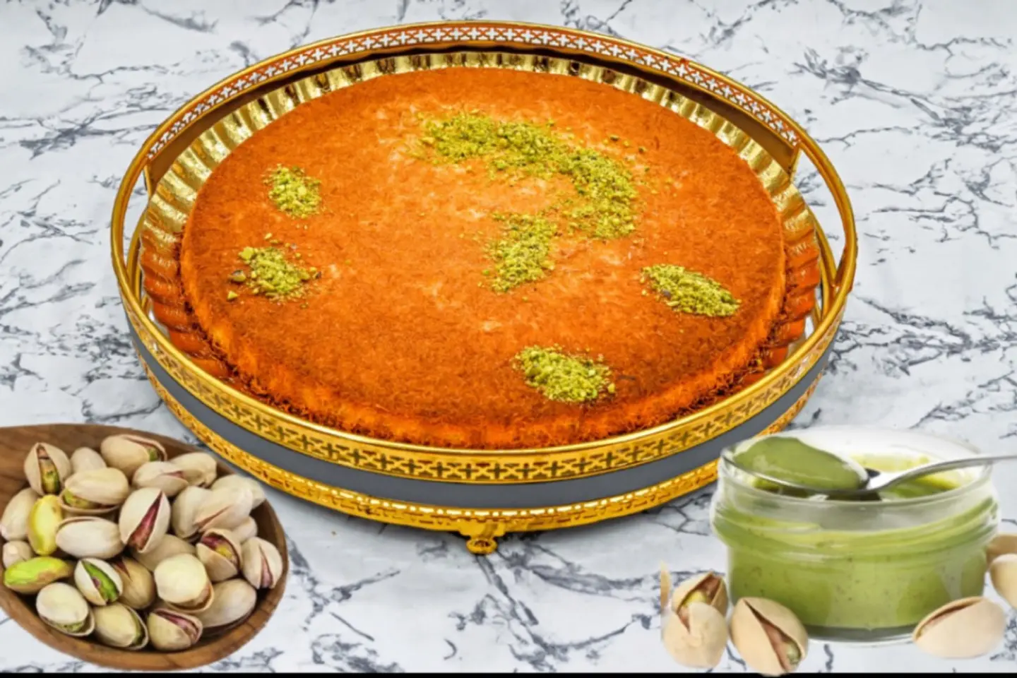 كنافة بالبستاشيو - صغير