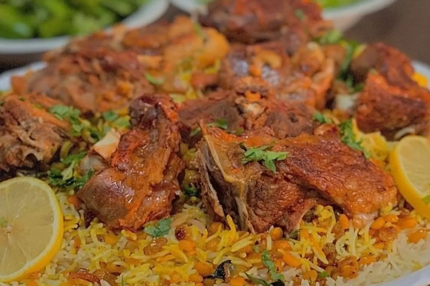 لحم محمر - وسط