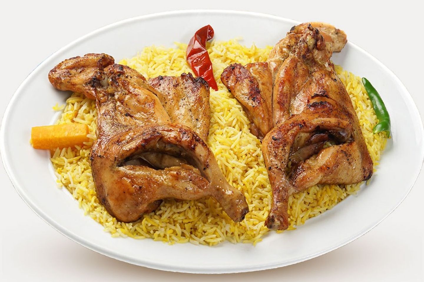 نص دجاج مظبي - رز شعبي