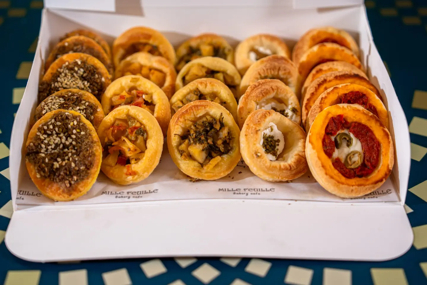 Mixed Puff Pastry - 12 Pieces