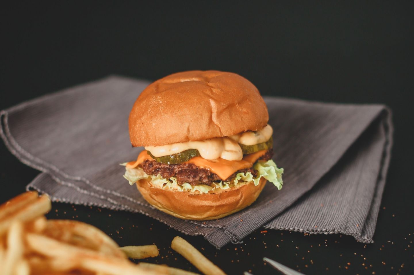Angus Smash Burger  - Sandwich