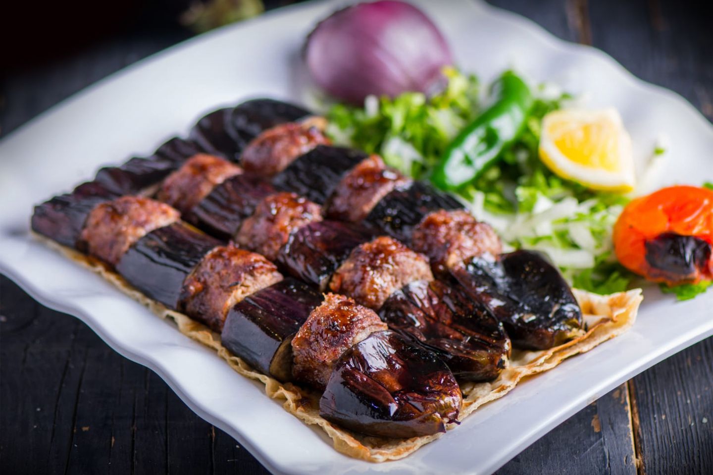 كباب باذنجان - صغير