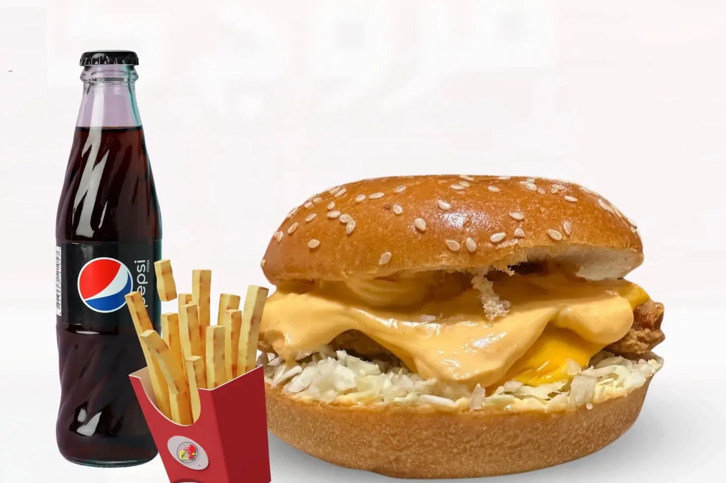 برجر كرسبي - بدون وجبة