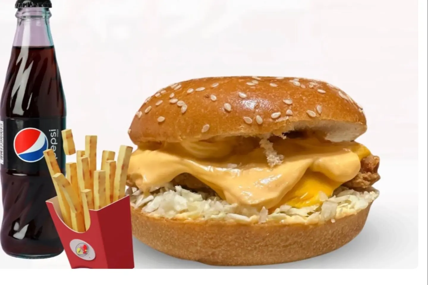 برجر سبايسي - بدون وجبة