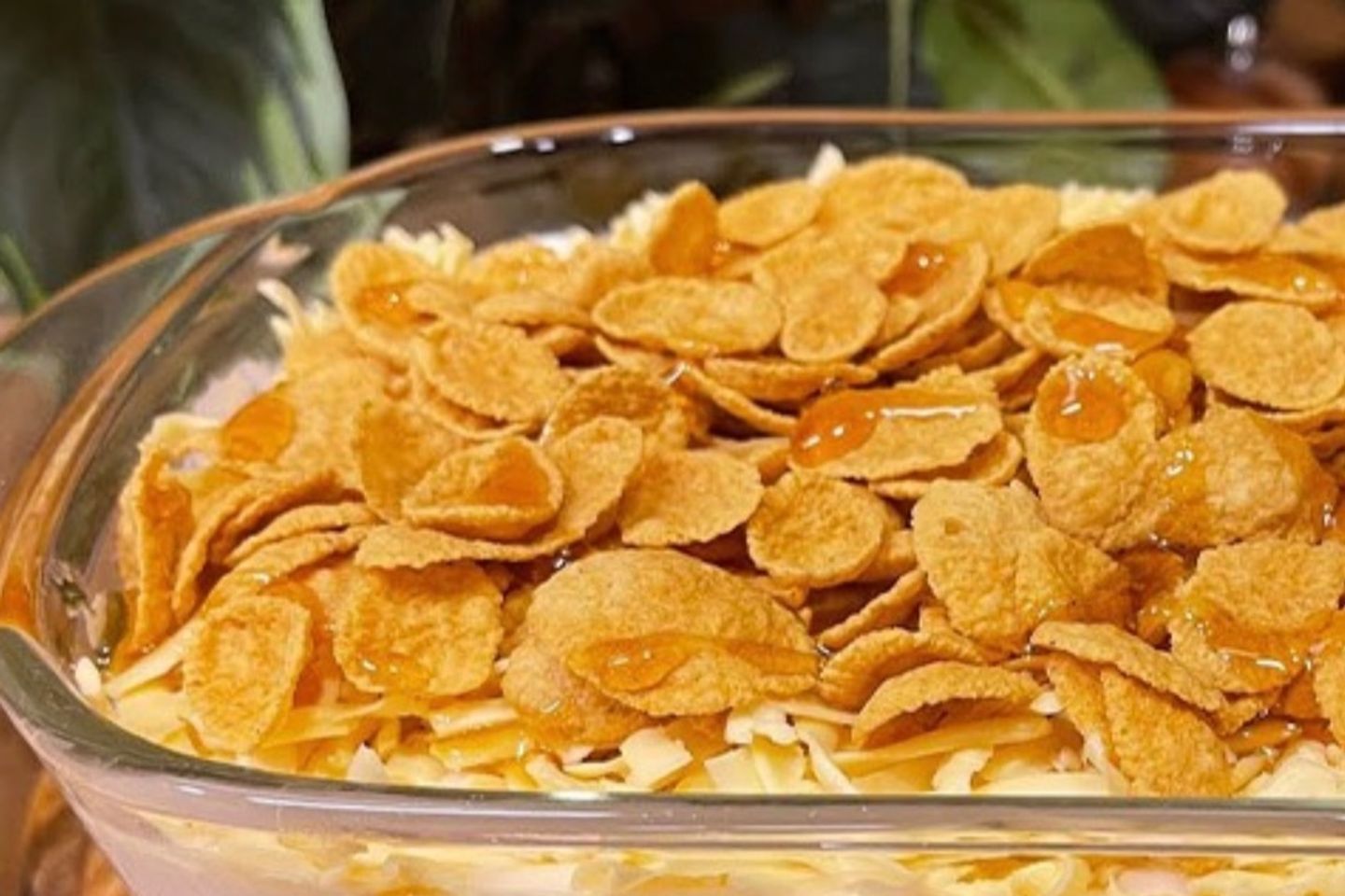 White Masoub With Cream And Cornflakes - Small