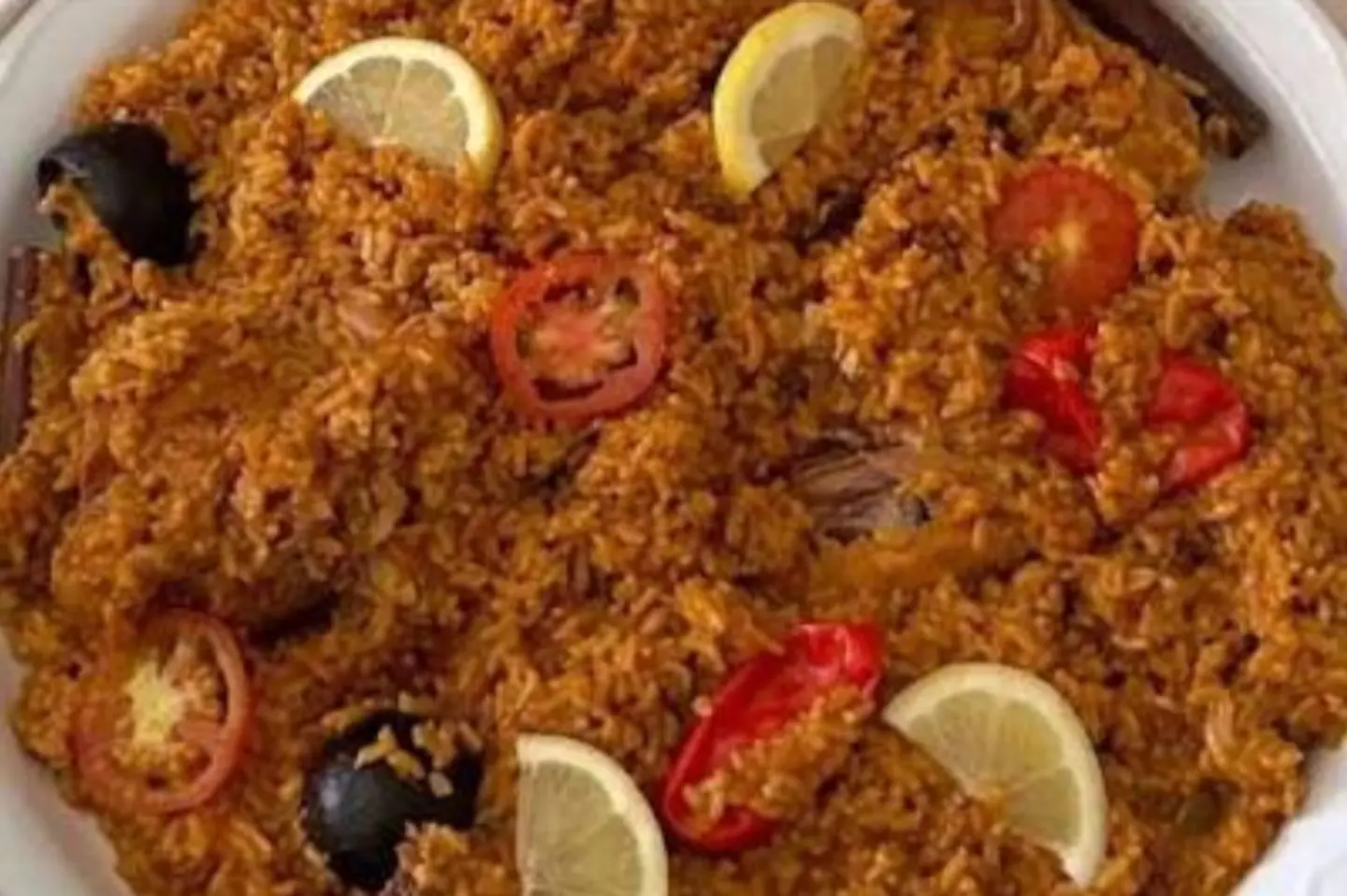 Chicken Madgot American Red Rice - Half