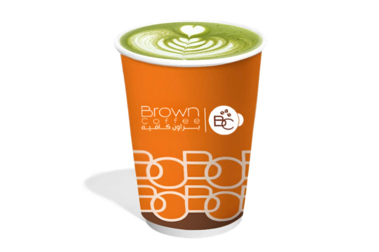 لاتيه الفستق الساخن - وسط