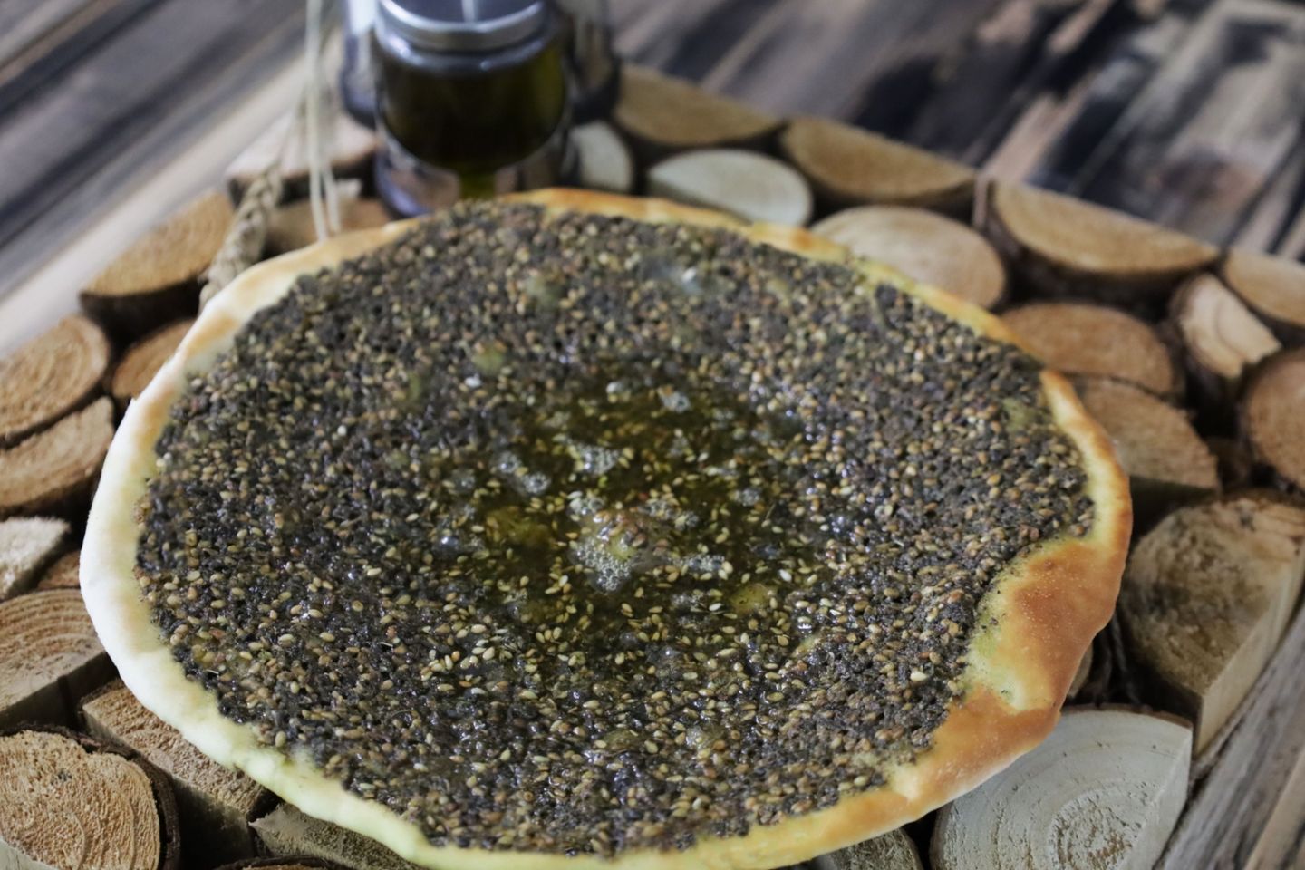 زعتر - بالخبز الابيض