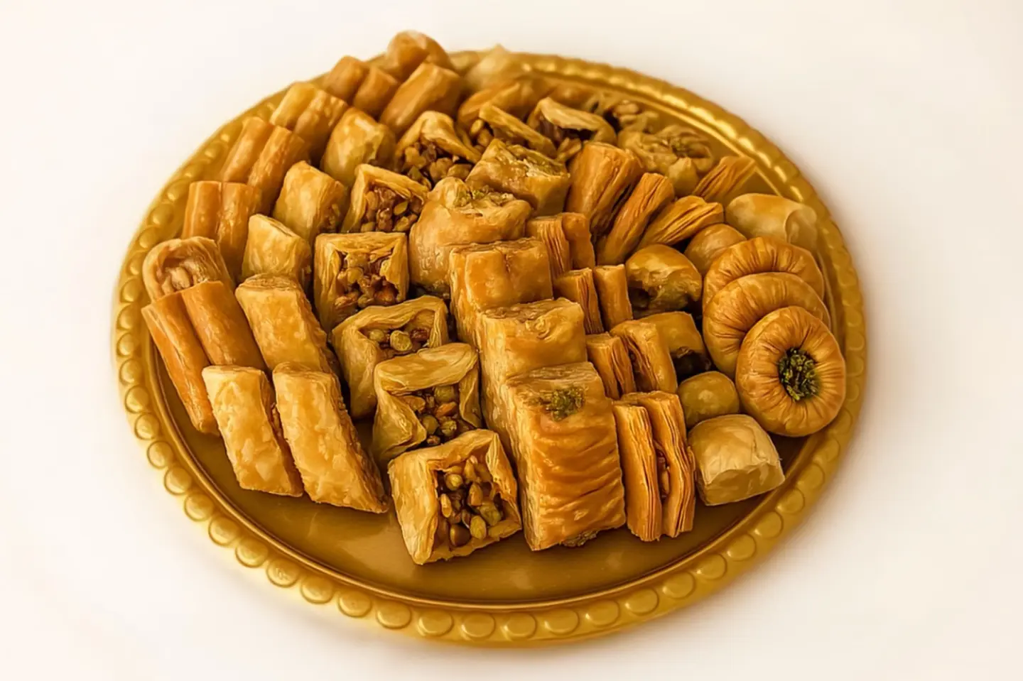بقلاوة مشكلة بالكيلو - نص كيلو