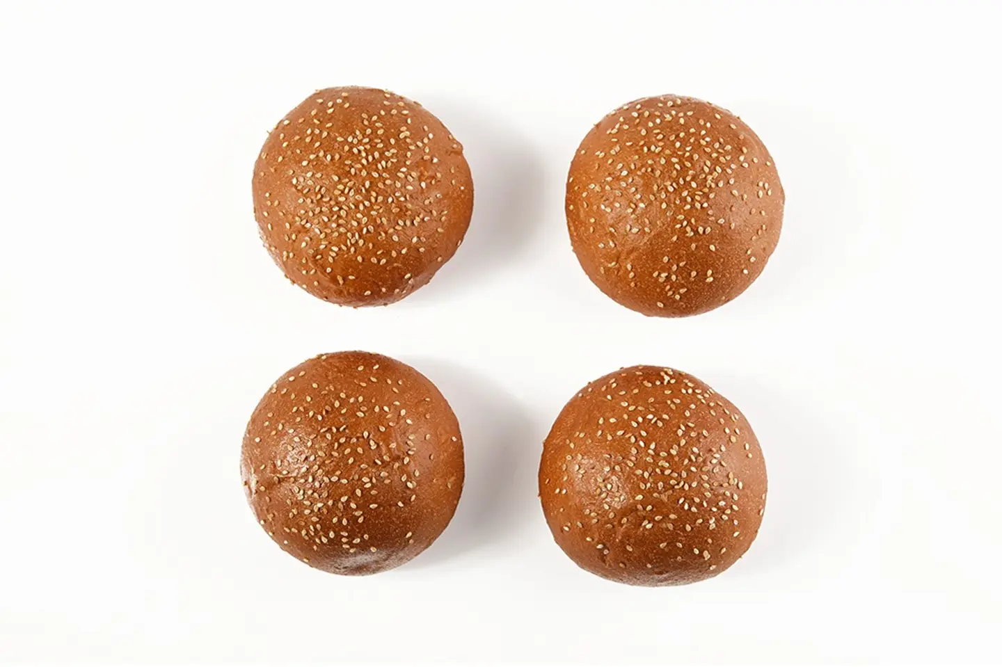 خبز برجر صغير - 4 حبات