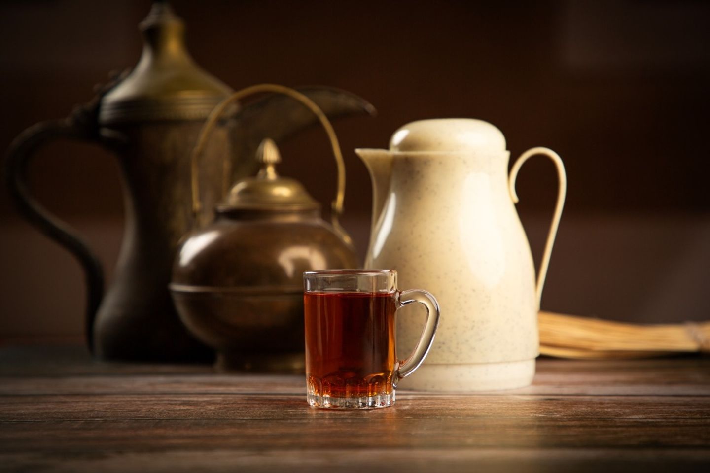 ترمس شاهي احمر - شاهي بالنعناع وسط ٤٠٠ مل