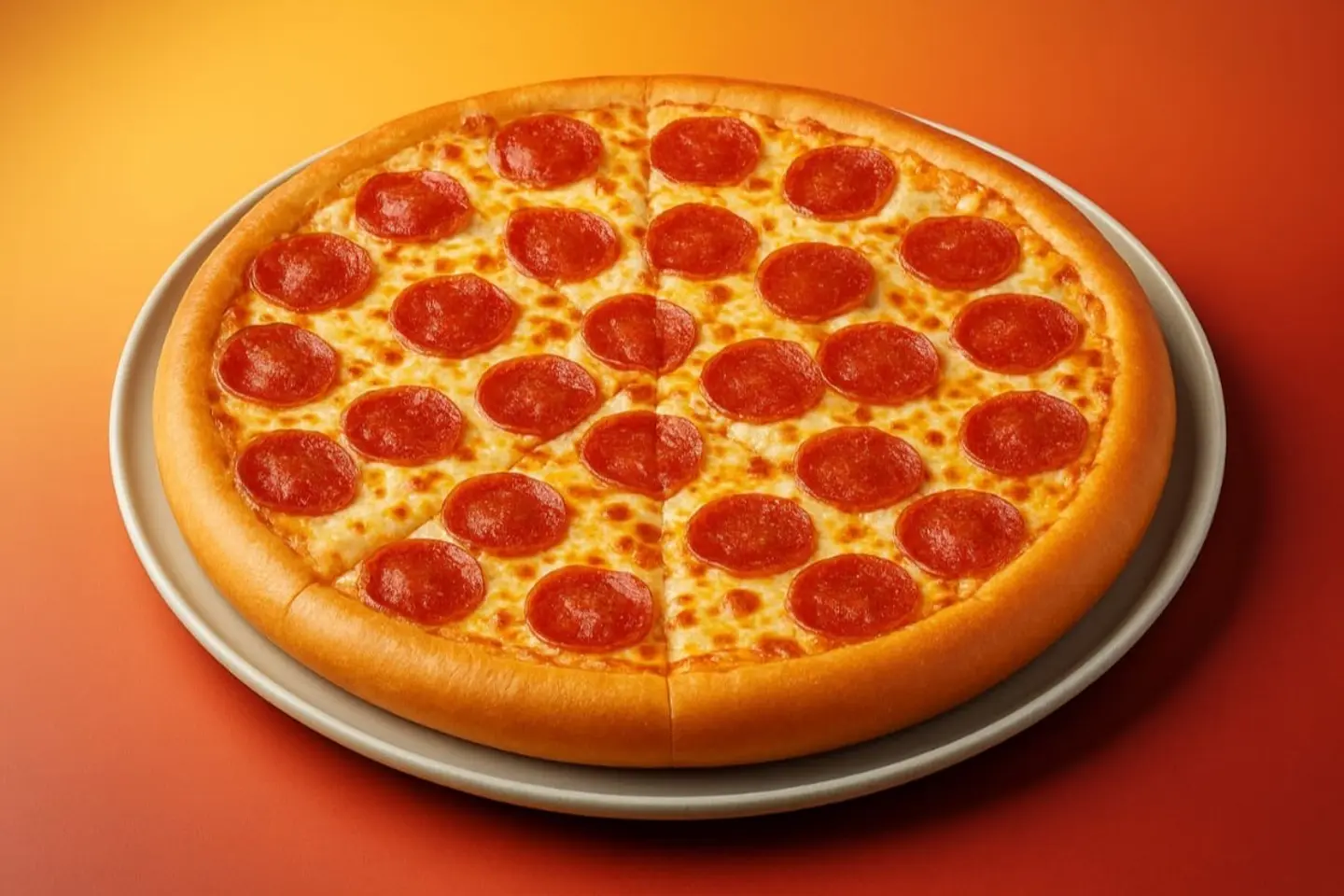 بيتزا بيبروني - حجم كبير