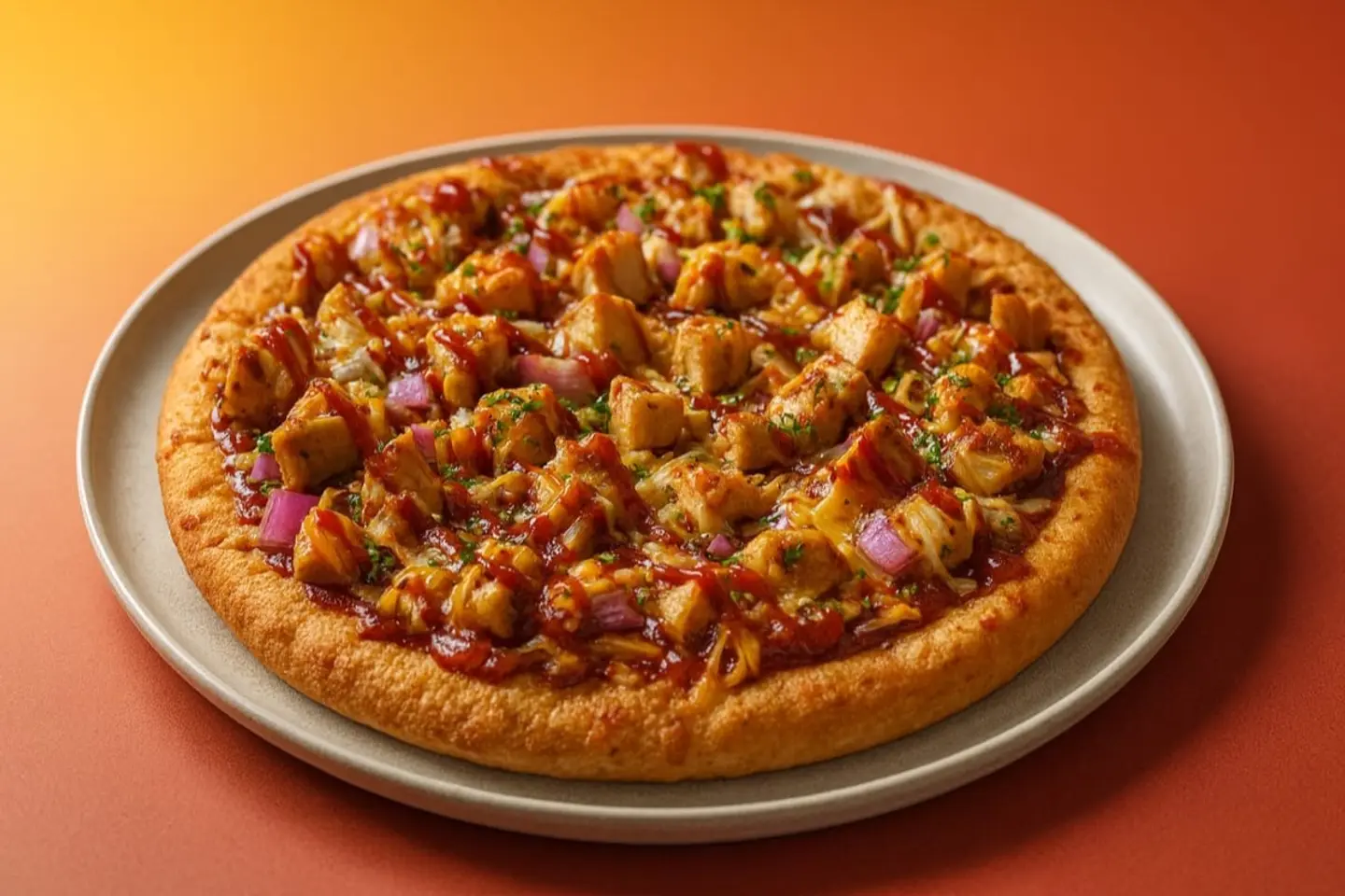 بيتزا قطع دجاج - حجم كبير