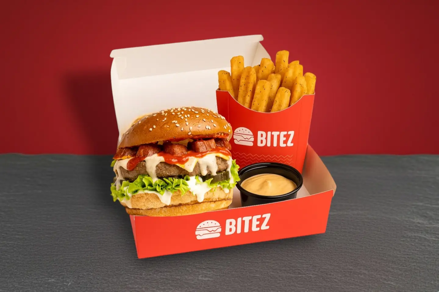 Smokey Burger Meal - Burger