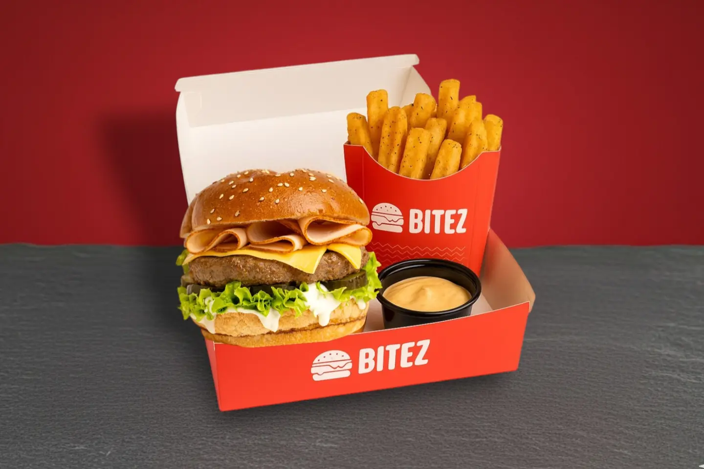 Premium Burger Meal - Burger