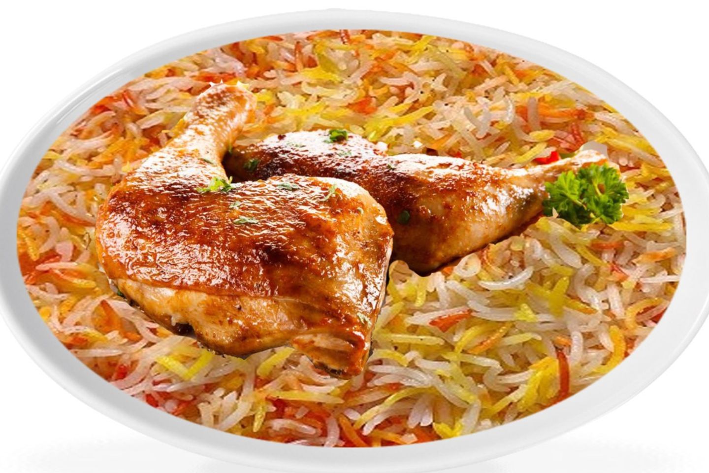 Fried Chicken With Sharjah Spices - Half