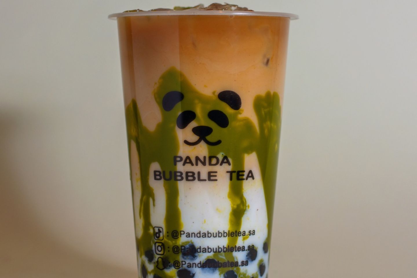Boba Pistachio Latte - Medium
