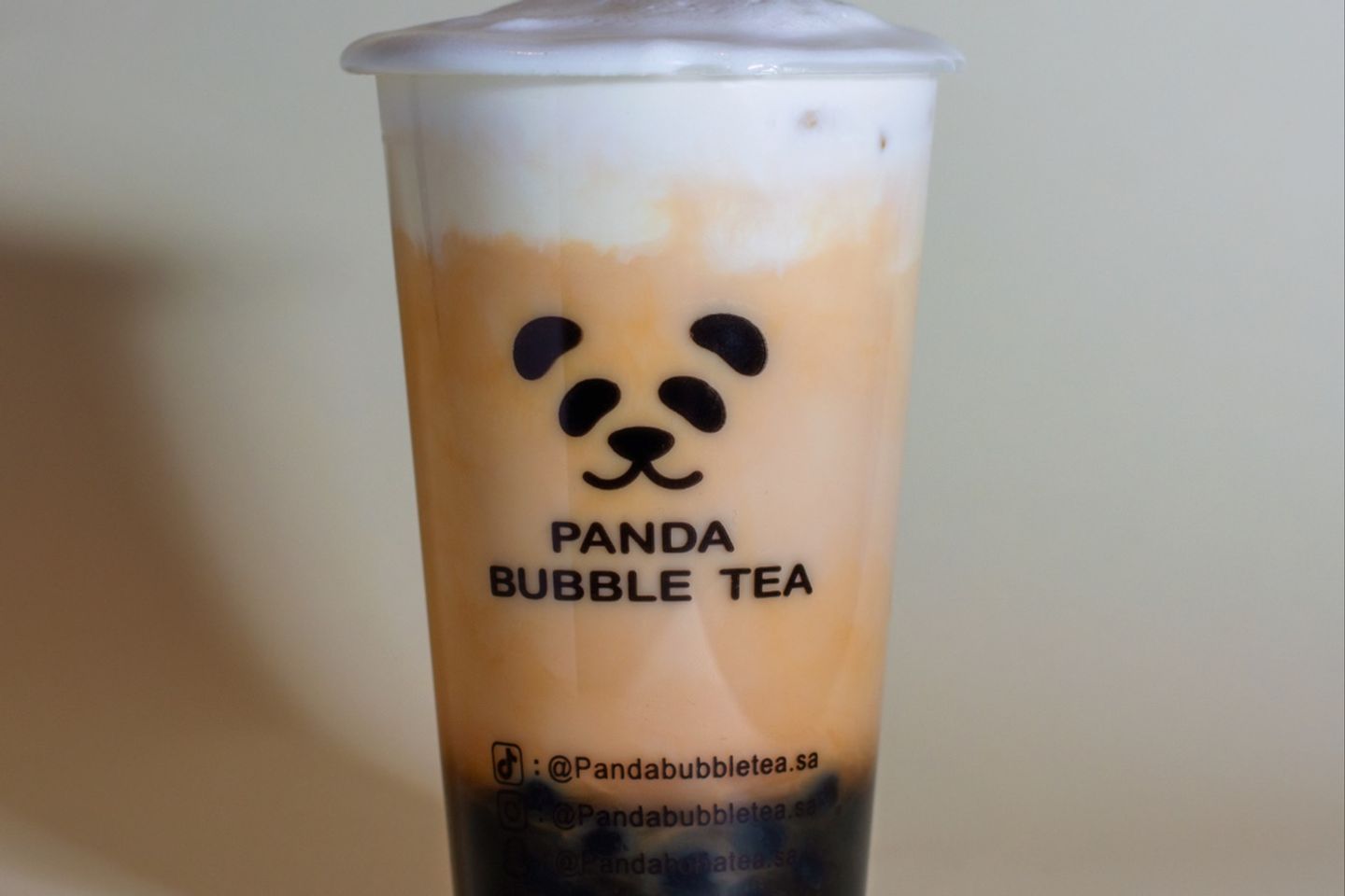 Cheese Top Brown Sugar Bubble Tea - Medium