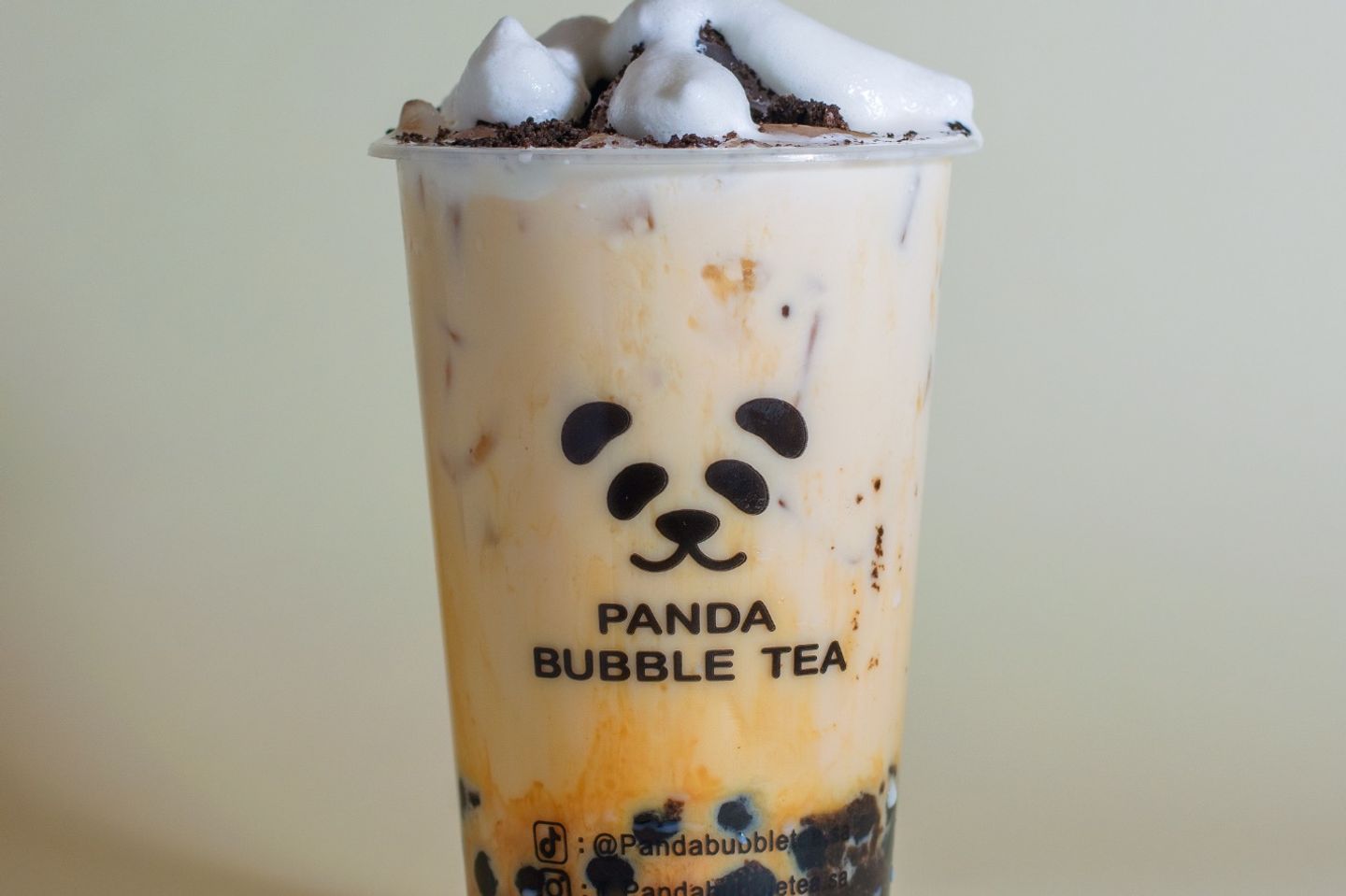 Cheese Top Oreo Bubble Tea - Medium