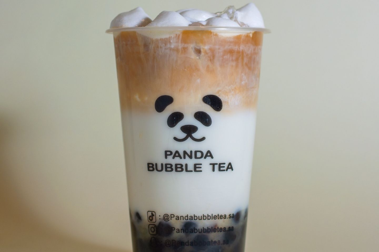 Cheese Top Boba Latte - Medium