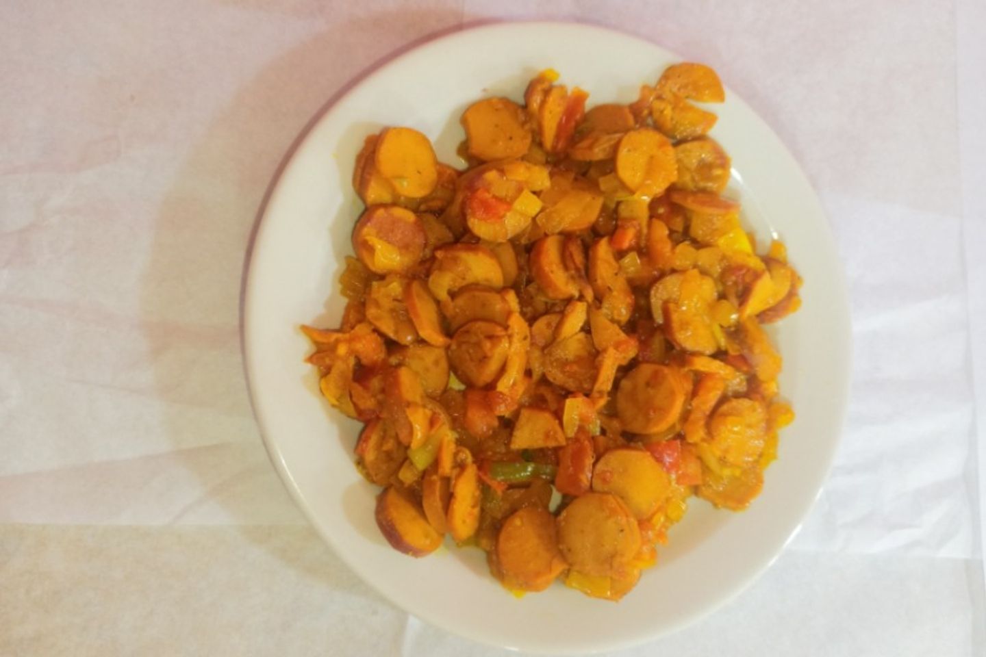 صحن نقانق - صغير