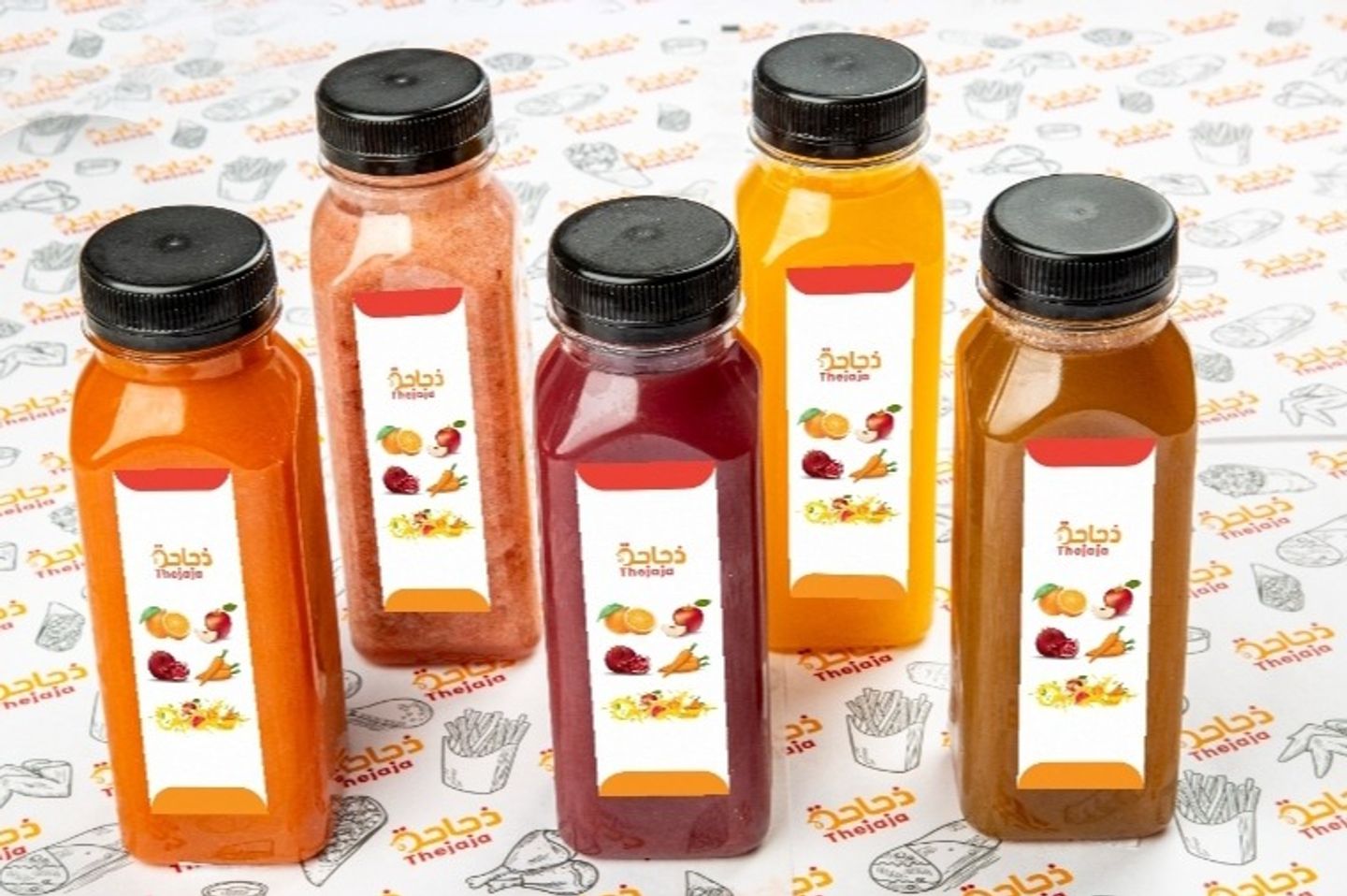 عصائر طازجة - تفاح طازج