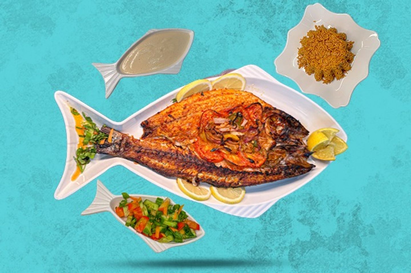 Mullet Meal - Sinjari Grilled