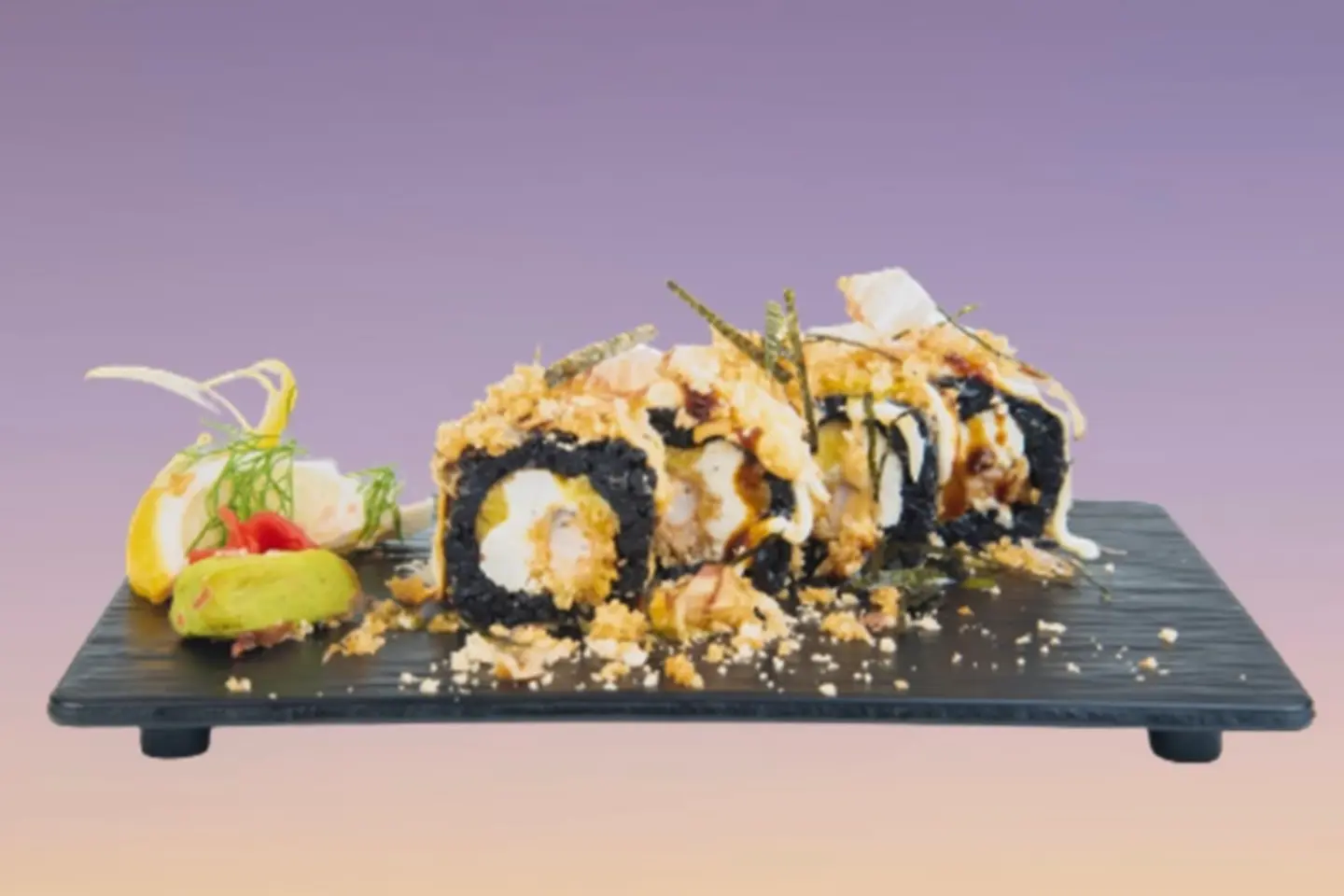 Black Sushi Roll - 4 Pcs