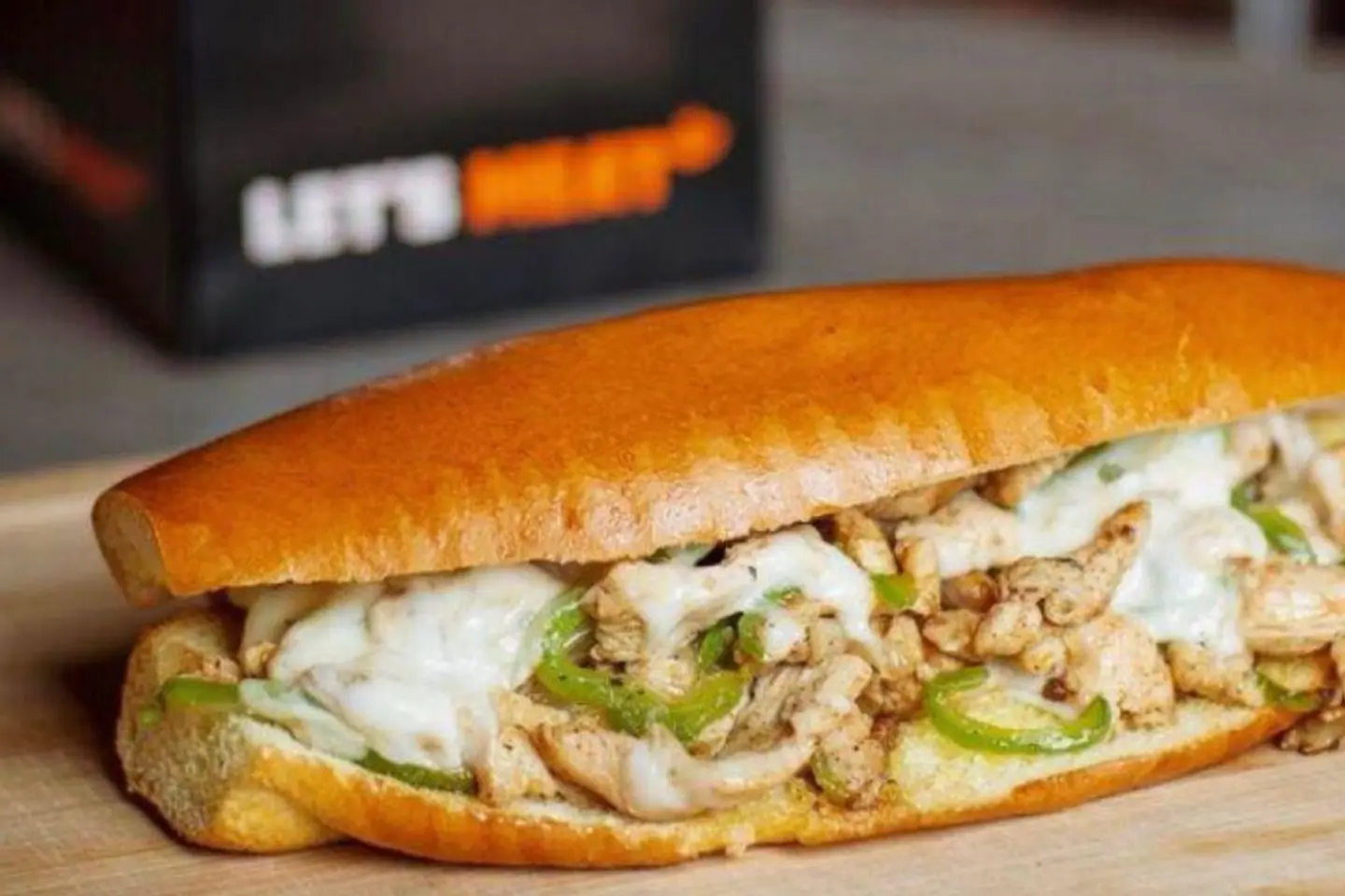 Philly Chicken Sandwich  - Extra Cheese