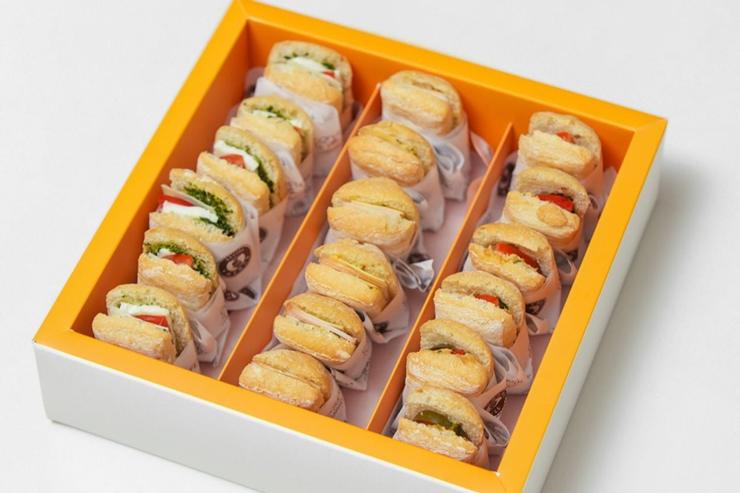 Mini Box Sandwich All Cheese - Mix Cheese (African Cheese, Feta Cheese, Halloumi Cheese)