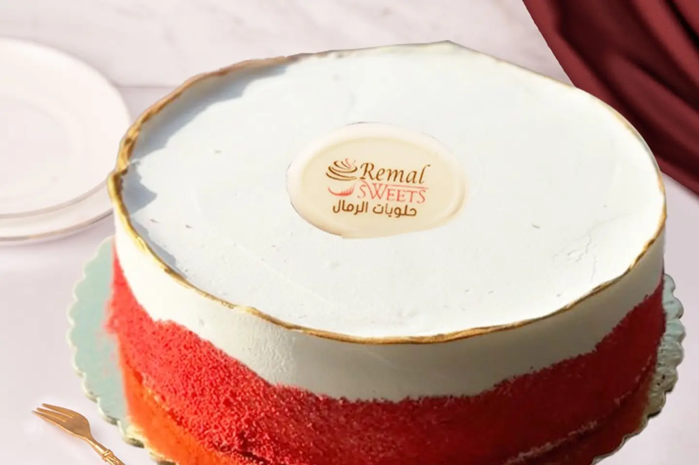 Classic Red Velvet Cake - Medium