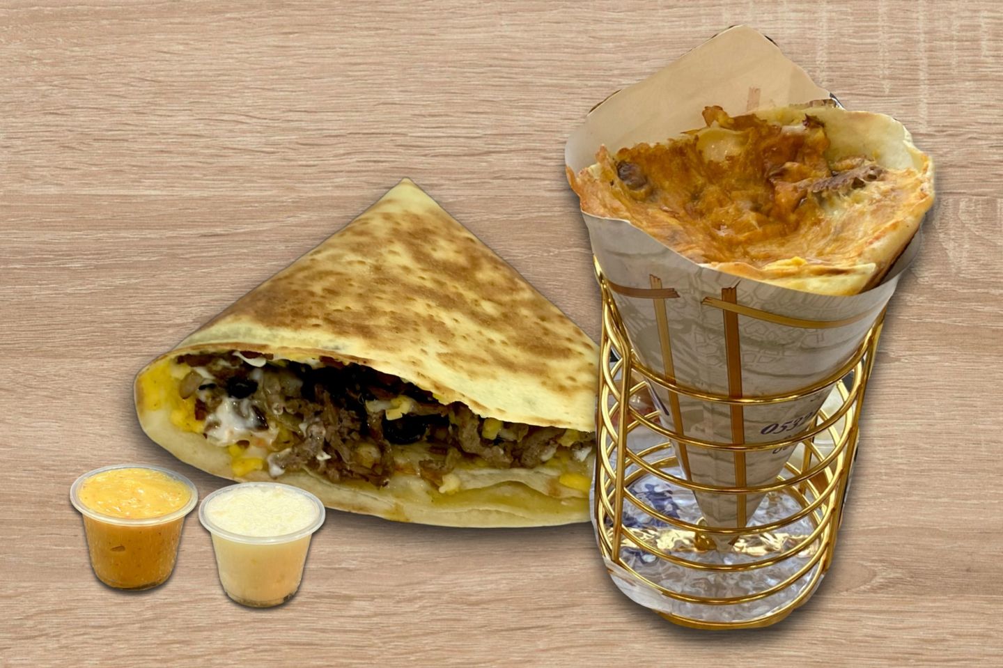 فاهيتا لحم - كريب