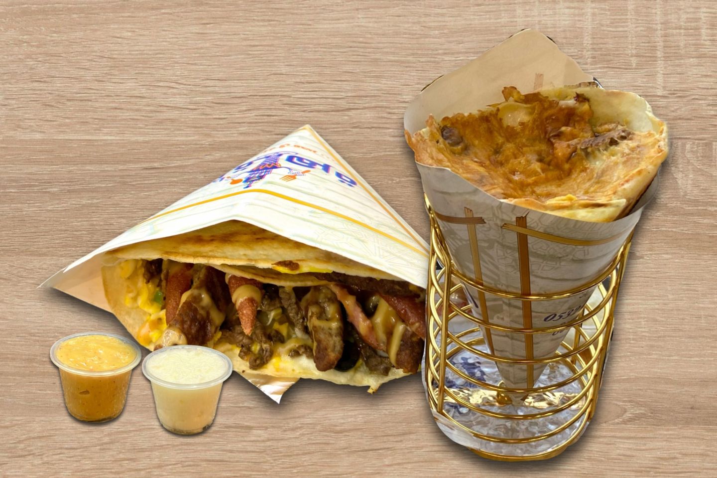 ميكس لحوم - كريب
