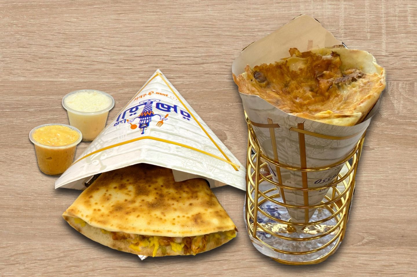 شاورما دجاج - كريب
