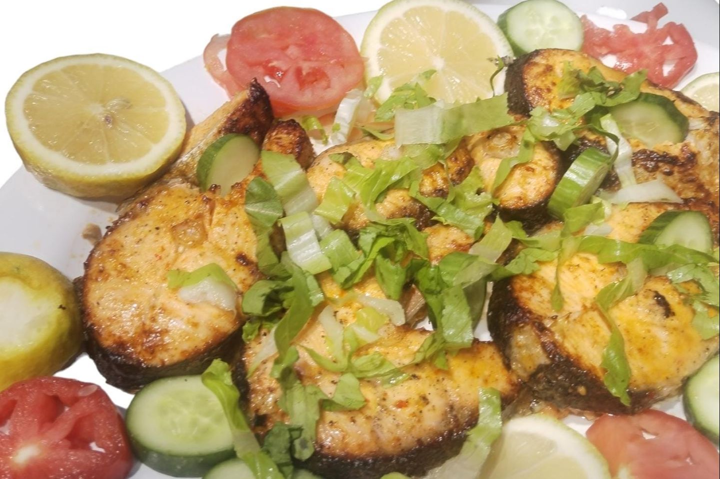 Grilled Salmon Fish - Kilo Grilled Salmon Fish