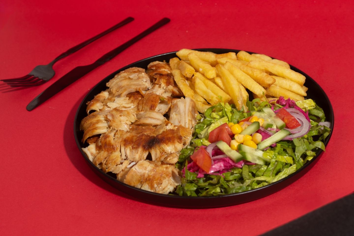 Döner Plate Chicken - With Rice