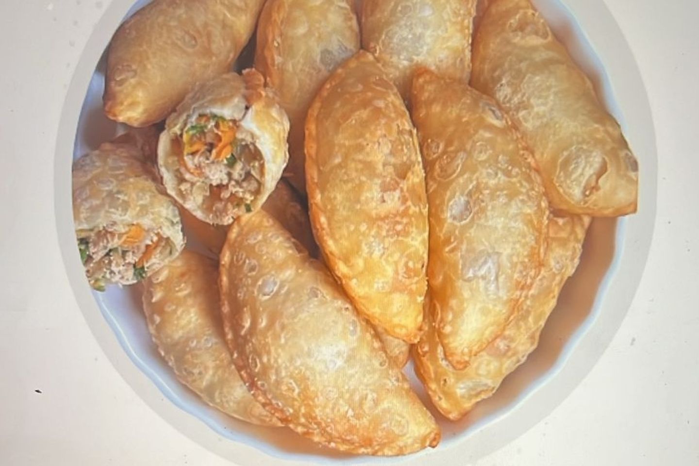 سمبوسة بف دجاج - وسط
