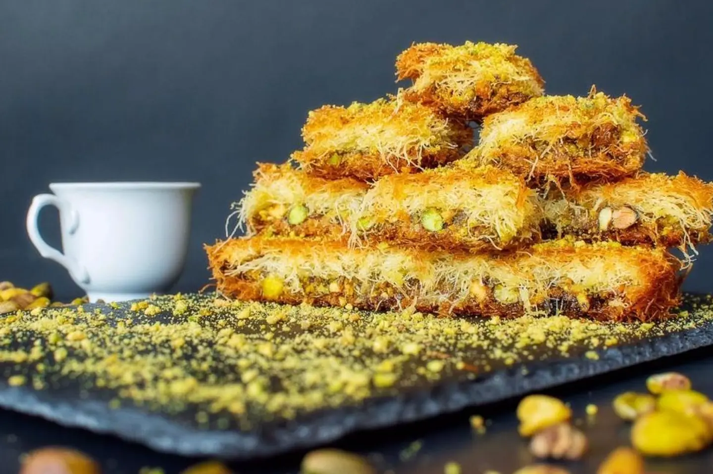 Kunafah With Nuts - Small