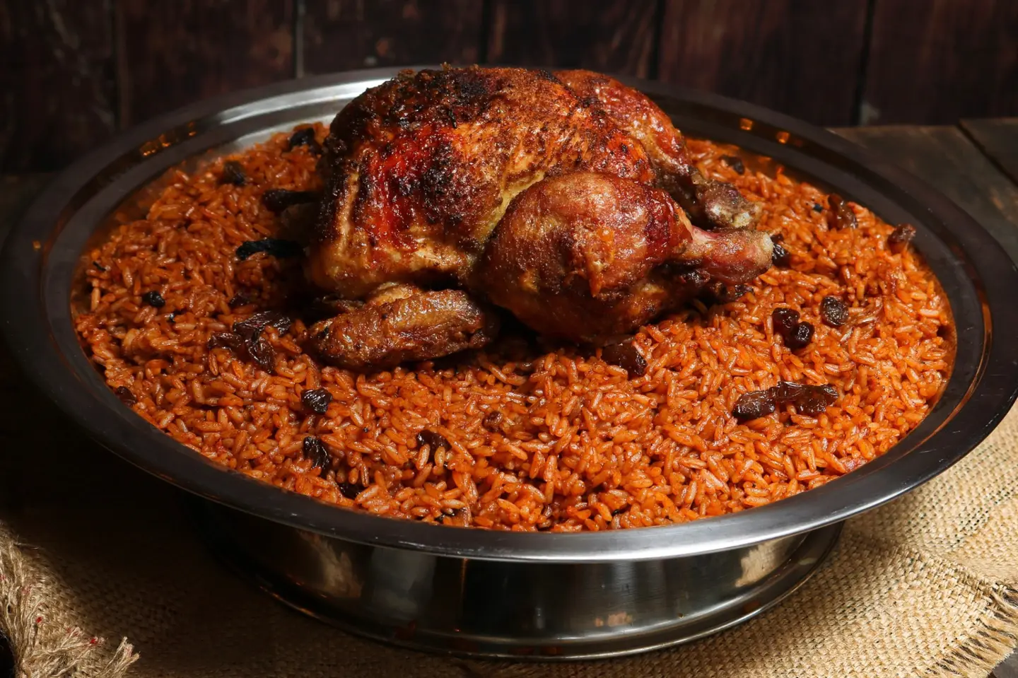 دجاج شوايه أرز أمريكي - ربع دجاج