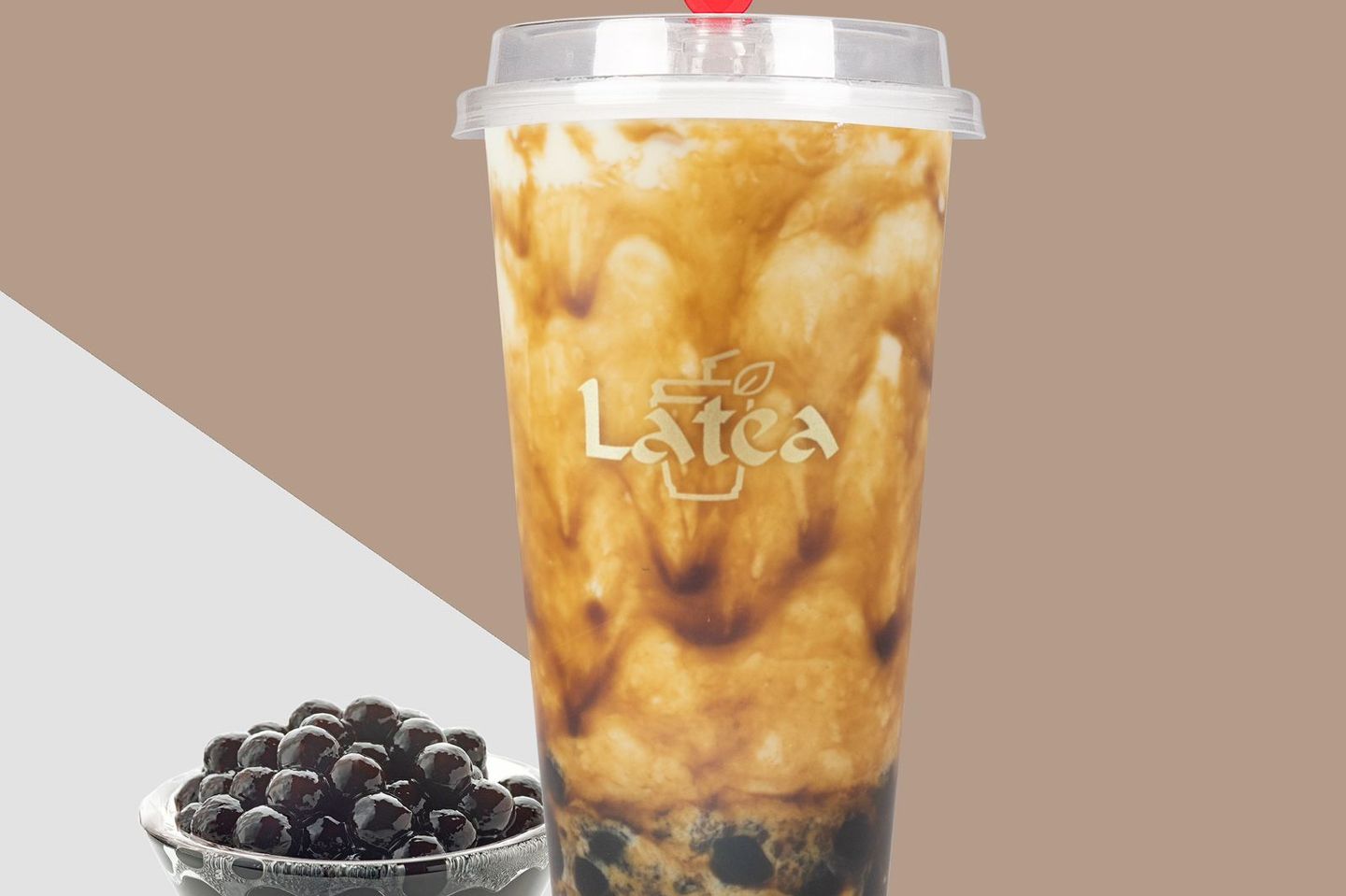 Brown Sugar Boba Milk Tea - 500ml