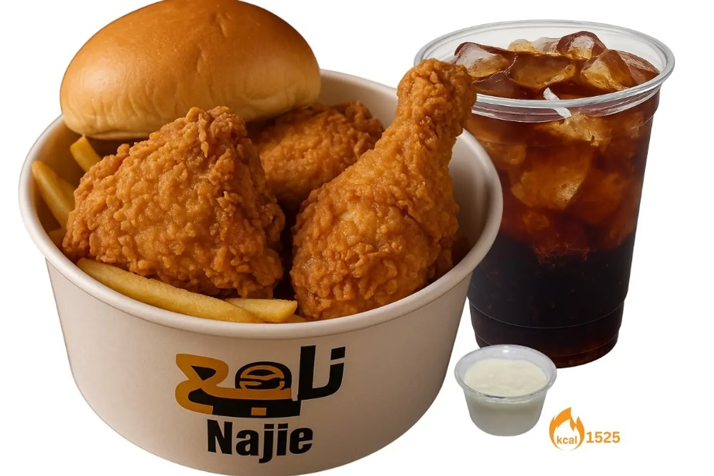 Chicken Broast 3 Pcs - Regular