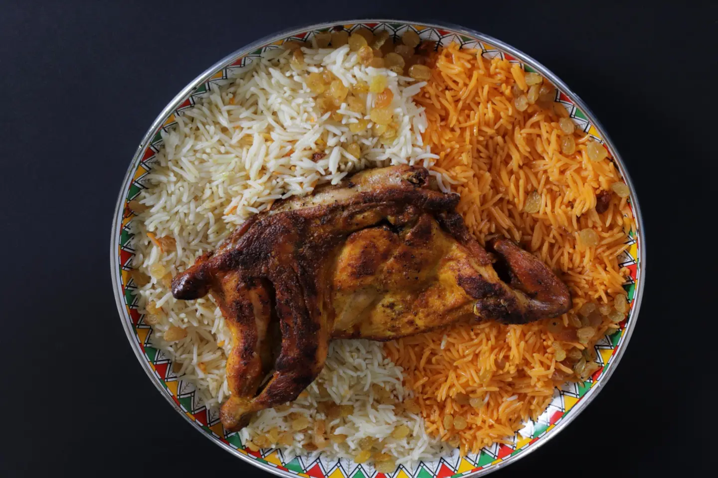 Madhbi Chicken  - A Piece Of Chicken Madhbi