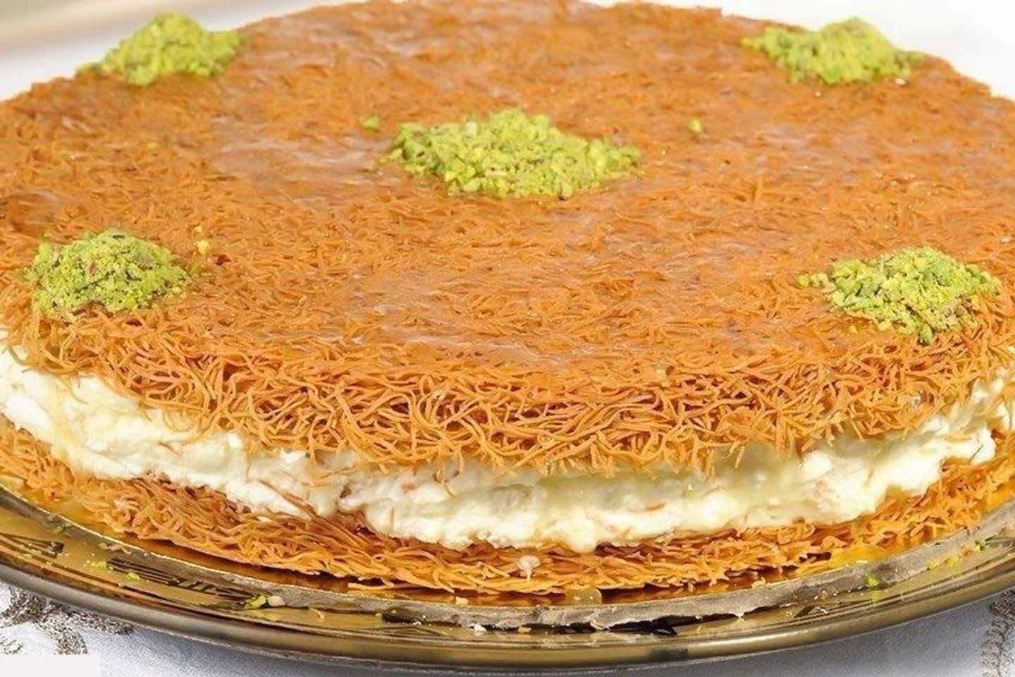 كنافة عصملية - وسط