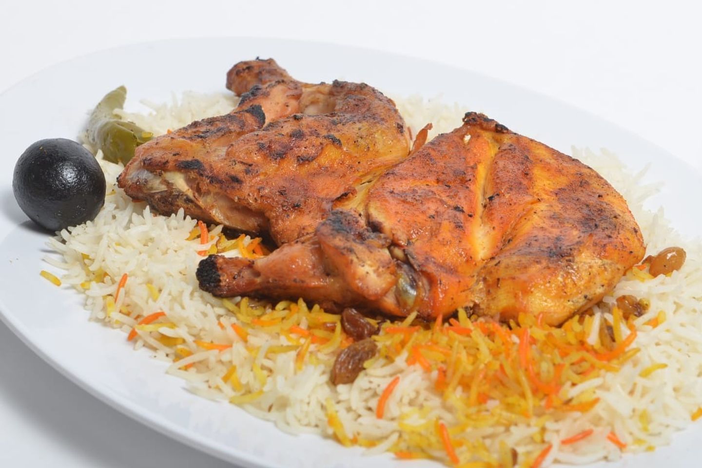 دجاج مظبي - نصف